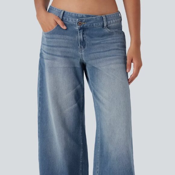 HALARA Denim - Halara Asymmetrical Jean